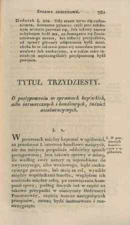 Tytul trzydziesty