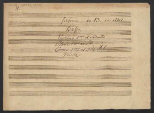 Sinfonien; orch; B-Dur; K 40