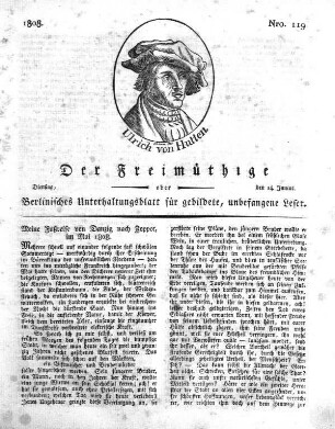 Nro. 119, Dienstag, den 14. Junius 1808