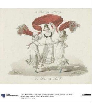 Le bon genre, No. 109: La dame du schall