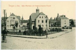 Torgau. Kathol. Pfarrhaus mit Kommunikanten-Anstalt
