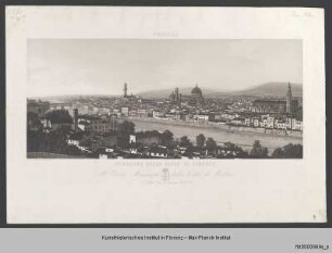 Stadtansicht von Florenz von San Miniato