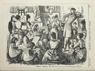 Female school of art - (Useful Occupation for Idle and Ornamental Young Men)