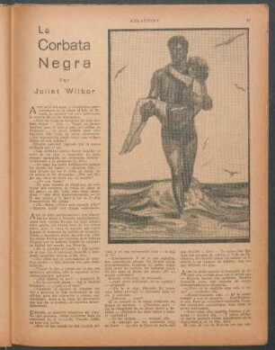 La corbata negra