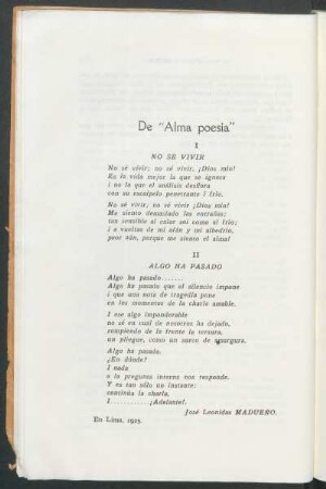 De "Alma poesia"