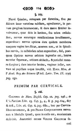 Primum Par Cervicale.