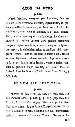 Primum Par Cervicale.