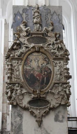 Epitaph der Anna Loitz geboren Connert, Danzig, Polen