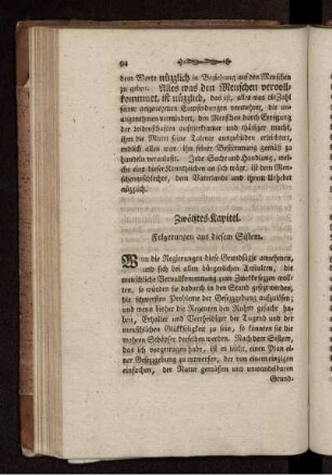 Zwölftes Kapitel. Folgerungen aus diesem Sistem.