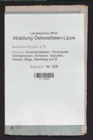 Reparaturen am Küsterhaus (auch: Vermietung) [siehe auch Nr. 204]