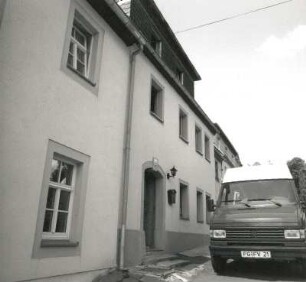 Oederan, Frankenberger Straße 13. Wohnhaus (um 1800). Straßenansicht