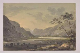 Flusstal zwischen Bergen