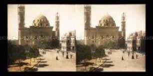 Sultan Hasan Moschee mit Baugerüst, Kairo