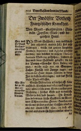 Der Zwölffte Vorboth Frantzösischer Kranckheit.