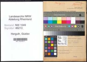 Entnazifizierung Gustav Herguth , geb. 24.01.1890 (Betriebsinhaber)