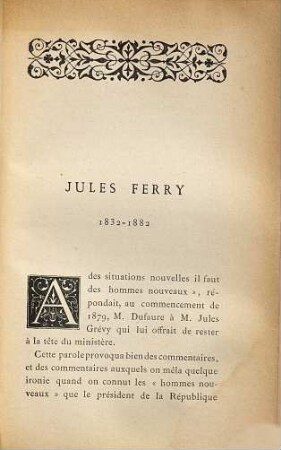 Jules Ferry : Par Édouard Sylvin