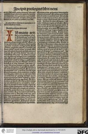 In manu artificum... Ecci ix, humanum genus post lapsum peccati a sua decidens integritate nature caligat ignorantie tenebris...