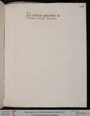 Fur allerlai gebreichen der adern vnnd Neruen< (nur Überschrift)