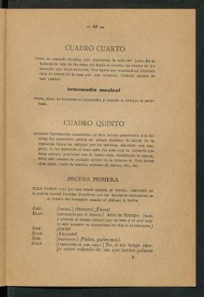 Cuadro quinto
