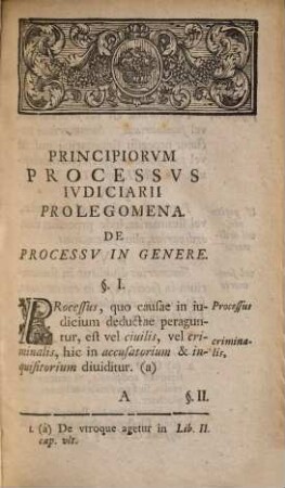 Mich. Henr. Gribneri Principia processus iudiciarii : in usus privatos auditorum conscripta