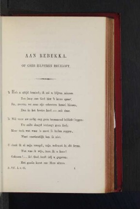 Aan Rebekka.
