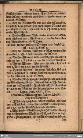 Evang. Dom. XXVII. Trin.