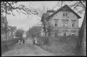 Gruben. Ortsansicht (Ortsname seit 1920 Scharfenberg)