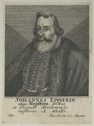 Bildnis des Johannes Eppstein