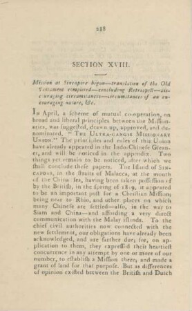 Section XVIII.