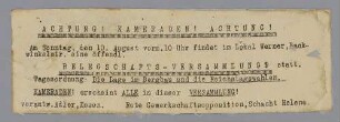 "BELEGSCHAFTS-VERSAMMLUNG"