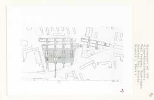 Einkaufszentrum, Hamburg-Altona (Diplomarbeit bei Peter Poelzig): Ebene + 4.00