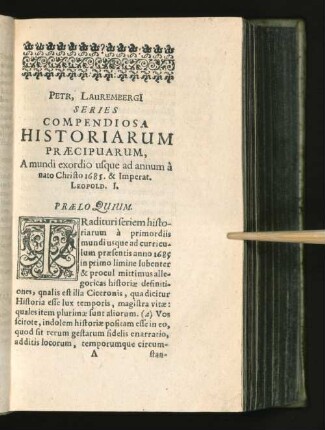 [Praeloquium; Liber Primus - Liber Secundus]