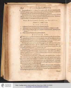 Decisio CVI