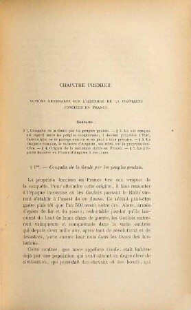 Recherches sur l'origine de la propriété foncière et des noms de lieux habités en France