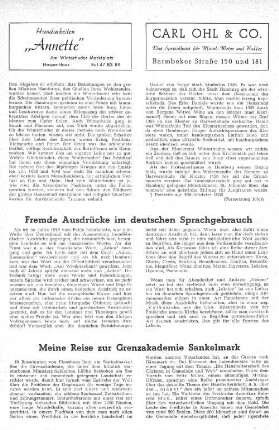Fremde Ausdrücke im deutschen Sprachgebrauch