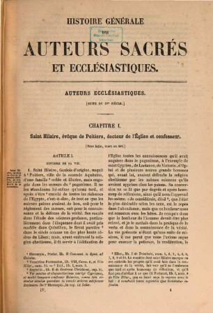 Histoire générale des auteurs sacrés et ecclésiastiques : qui contient leur vie, le catalogue, la critique, le jugement, l'analyse ..., 4