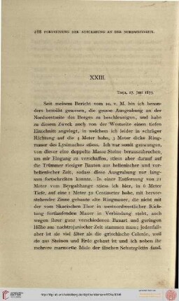 XXIII. Troja, 1873