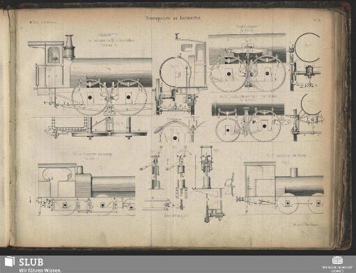 Bremsapparate an Locomotiven