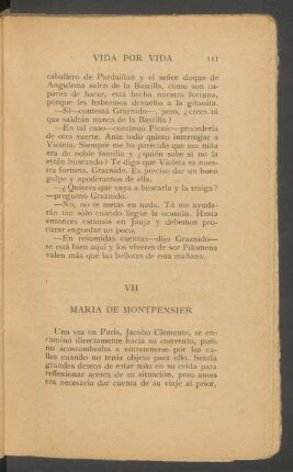 VII - María de Montpensier