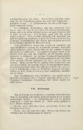 VII. Erbrecht