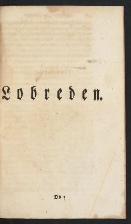 Lobreden.