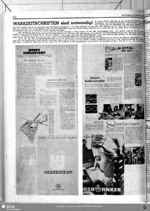 Werkzeitschriften sind notwendig!