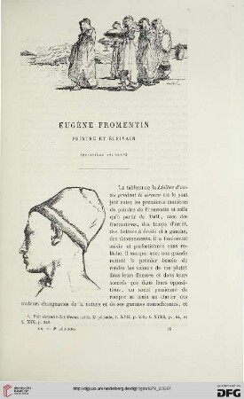 2. Pér. 20.1879: Eugène Fromentin, 4 : peintre et écrivain