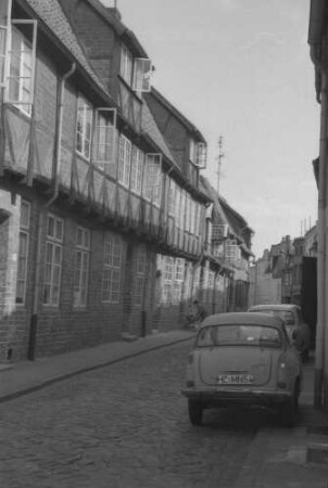 Lübeck: Häuserreihe