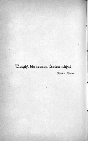 Zitat von Theodor Körner
