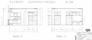 Lauffen (Neckar): Fka Wandabwicklung Empfangsgeb.