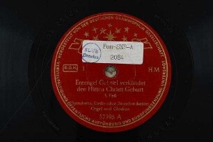 Erzengel Gabriel verkündet den Hirten Christi Geburt : I. Teil