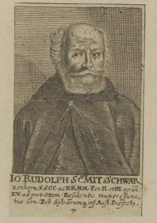 Bildnis des Iohann Rudolph Schmit â Schwarzenhorn