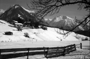 Oberstdorf: Blick zum Kegelberg