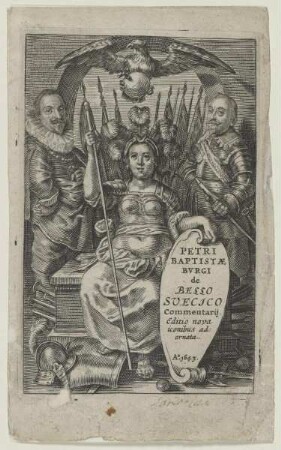 Gruppenbildnis des Gustav Adolf II von Schweden und des Johann von Tilly